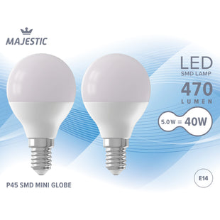 Majestic LED Bullet matt E14 40W