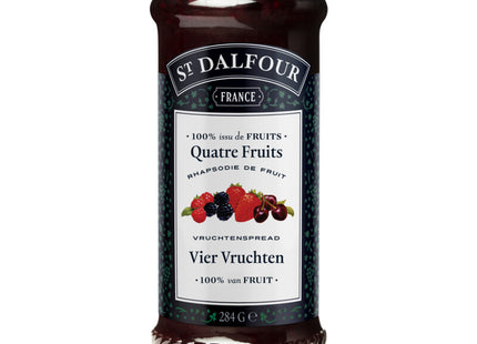 St. Dalfour Vruchtenspread Vier vruchten