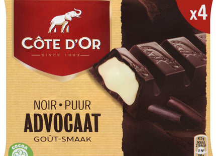 Côte d'Or Reep puur met advocaat 4-pack