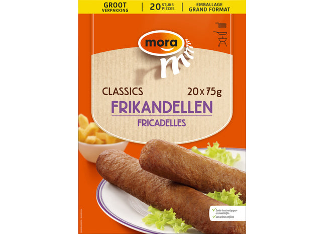 Mora Cassics frikandellen grootverpakking  Dutchshopper