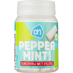 Peppermint gum suikervrij