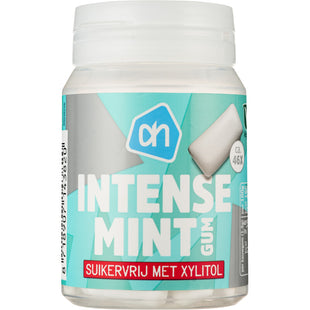 Kaugummi mit intensiver Minze, zuckerfrei