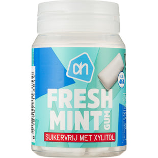 Fresh mint gum suikervrij