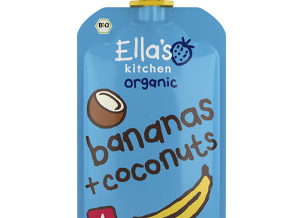 Ella's kitchen Bananen + kokos 4m+ bio  Dutchshopper