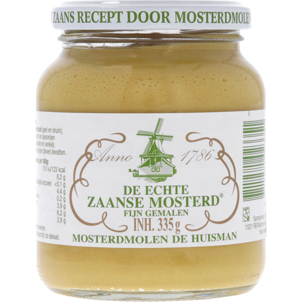 The Huisman Zaan mustard finely ground