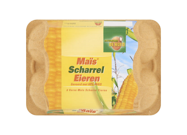 Natuurfarm de Boed Mais-scharreleieren M