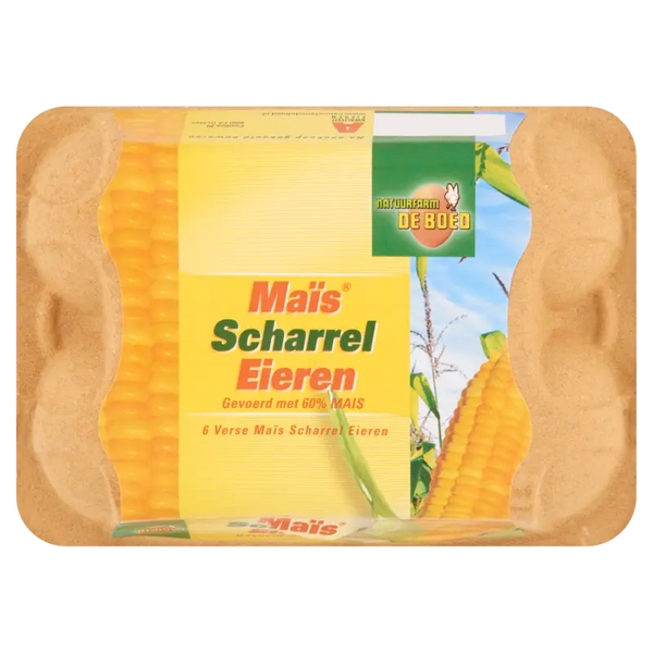 Natuurfarm de Boed Mais-scharreleieren M