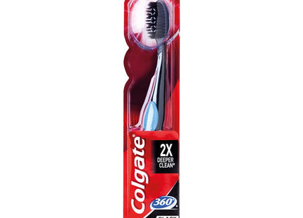 Colgate Charcoal black medium toothbrush