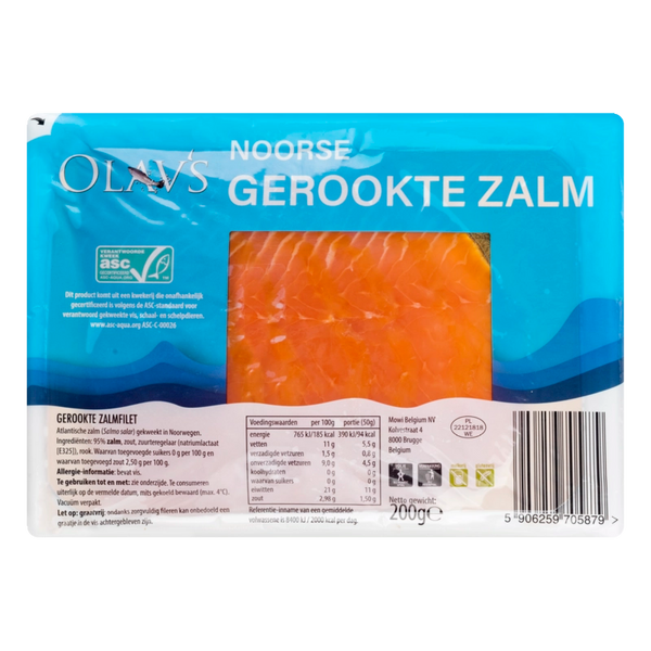 Olav's Gerookte zalmfilet