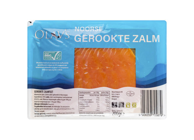Olav's Gerookte zalmfilet