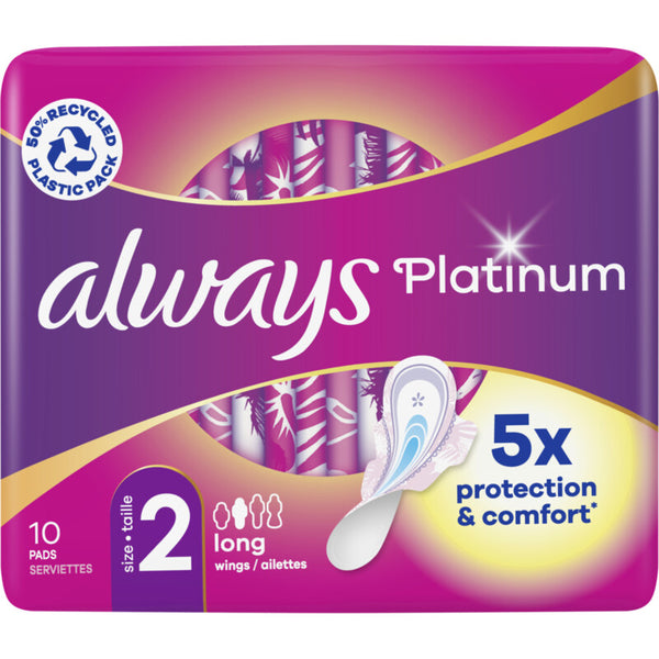 Always Platinum ultra long sanitary pad