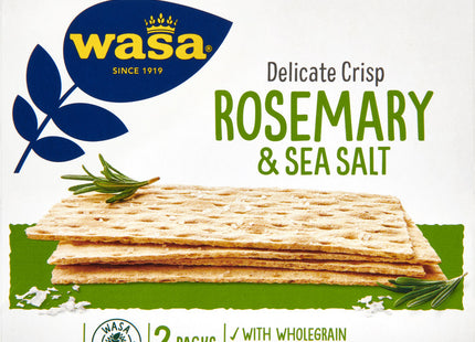 Wasa Delicate thin crisp rosemary &amp; salt