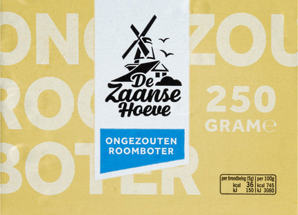 De Zaanse Hoeve Roomboter ongezouten