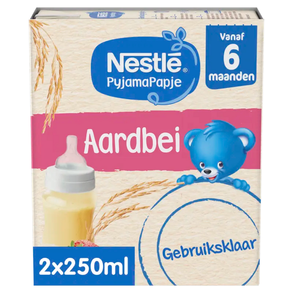 Nestlé Pyjamapapje aardbei 6m+