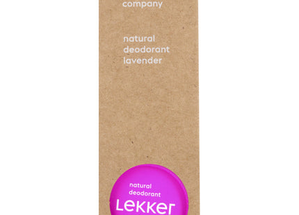 The Lekker Company Natural deodorant lavender