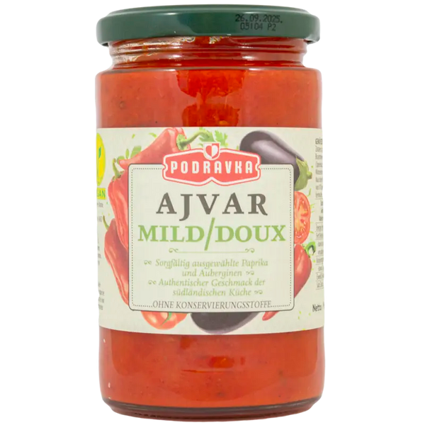 Podravka Ajvar milde Paprikasoße