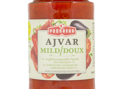 Podravka Ajvar mild paprika sauce