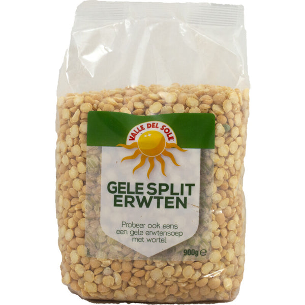 Valle del sole Gele spliterwten