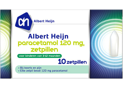 Paracetamol suppositories child 120 mg