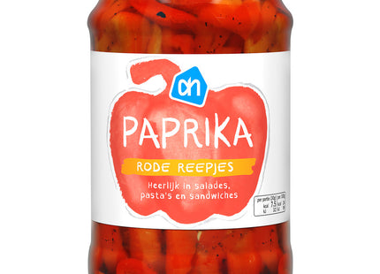 Paprika rode reepjes