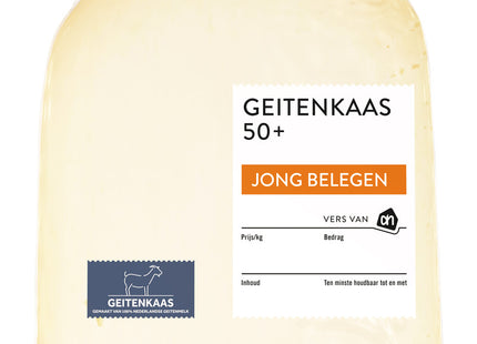 Geitenkaas jong belegen 50+ stuk