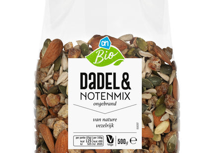 Organic Date &amp; nut mix unroasted