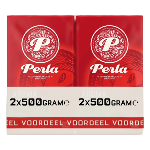 Perla Hausmischung Aroma Schnellfilterkaffee 2er Vorteilspackung
