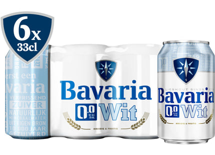 Bavaria 0.0% Wit 6-pack