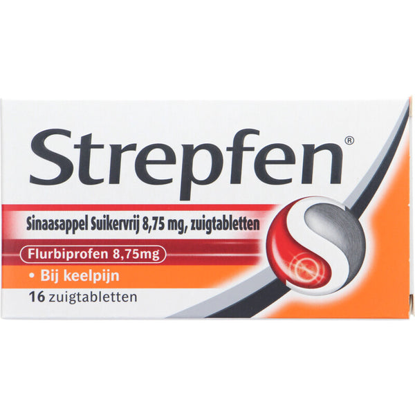 Strepfen Orange Sugar-Free Lozenges