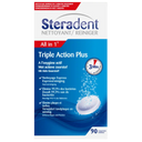 Steradent Kunstgebit reiniger triple action plus