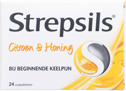 Strepsils Keeltabletten citroen & honing