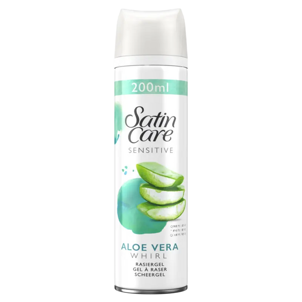 Gillette Satin Care Sensitive Aloe Vera Shaving Gel