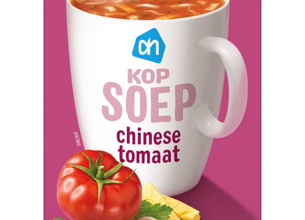 Chinese tomato cup soup
