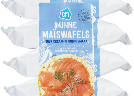 Dunne maiswafels sour cream 4-pack