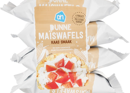 Dunne maiswafels kaas 4-pack