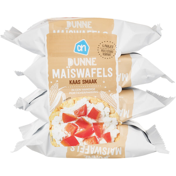 Thin corn cakes cheese 4-pack
