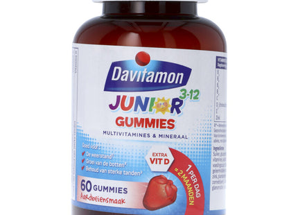 Davitamon Junior gummies strawberry flavor