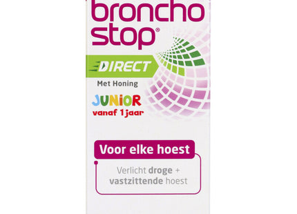Bronchostop Cough Syrup immediate junior with honey