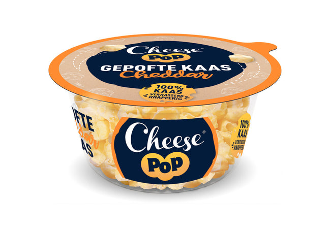 Cheesepop Cheddar 50+