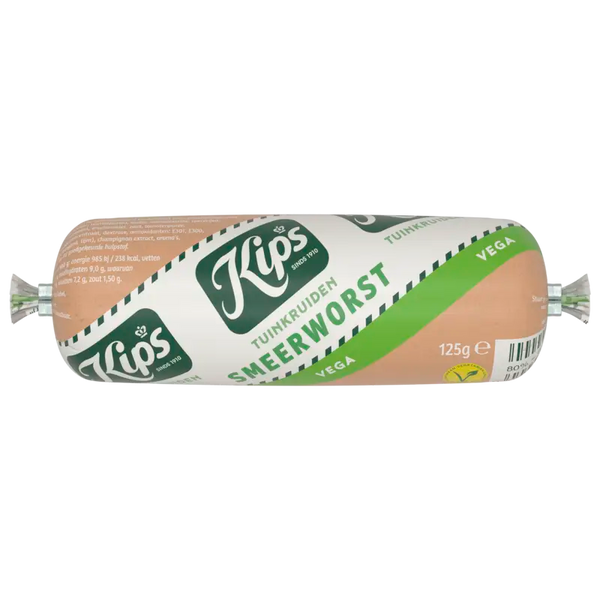 Chicken vegetarian spreadable sausage garden herbs
