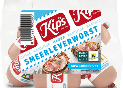 Kips Smeerleverworst kleintje mager