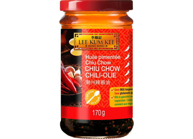 Lee Kum Kee Chiu Chow-Chiliöl