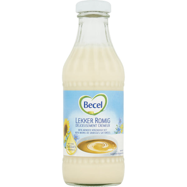 Becel Romig für den Kaffee