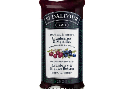 St. Dalfour Fruit Spread Cranberry Blue Berry