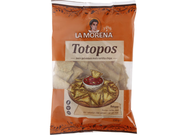 La Morena Totopos tortilla chips