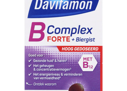 Davitamon B-complex forte + brewer's yeast dragees