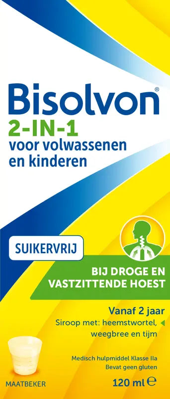 Bisolvon Bij droge en vastzittende hoest drank