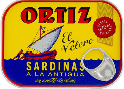 Ortiz Sardines Shot Tin