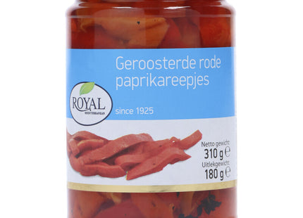 Royal Geroosterde paprika in reepjes