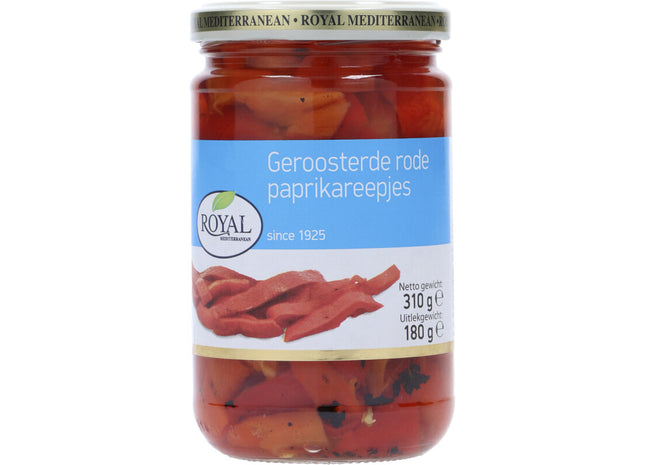 Royal Geroosterde paprika in reepjes  Dutchshopper